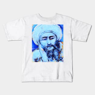 Averroes Portrait | Averroes Artwork | Averroes Painting 14 Kids T-Shirt